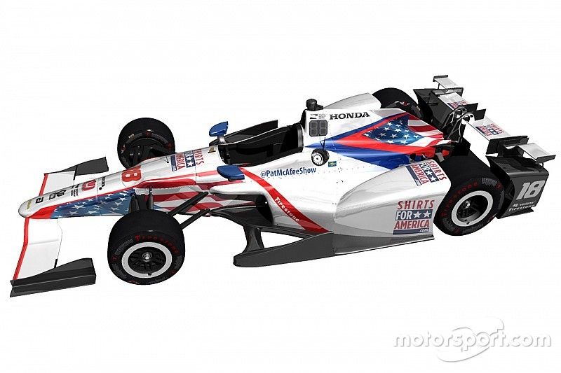Daly to run patriotic Indy 500 livery in partnership with Pat McAfee