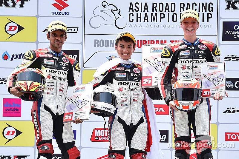 Buriram ARRC: Krishnan scores maiden podium in Asia Dream Cup