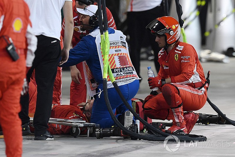 Incidente al pit stop: la Ferrari è stata multata di 50 mila euro