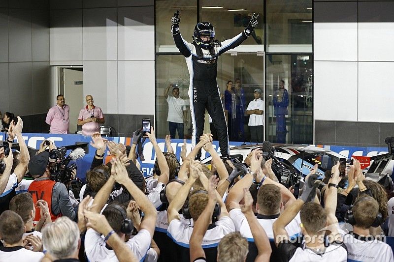 Le Champion du monde Thed Björk, Polestar Cyan Racing, Volvo S60 Polestar TC1