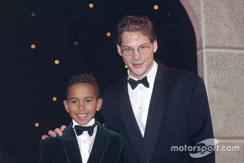 Lewis Hamilton and Jacques Villeneuve