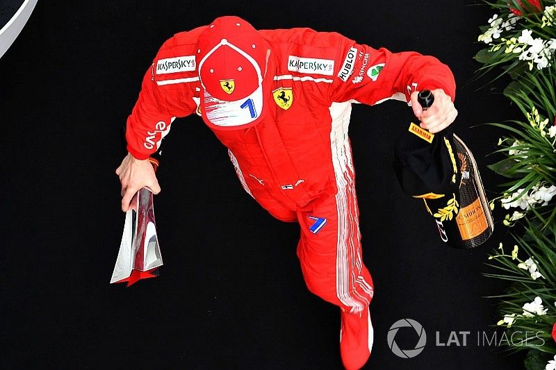 Raikkonen derde: “Niet ideaal als je vanaf P2 komt”