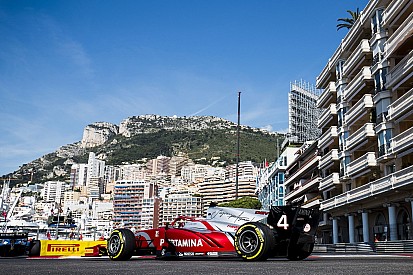 Monaco F2: De Vries dominates practice after Norris clash