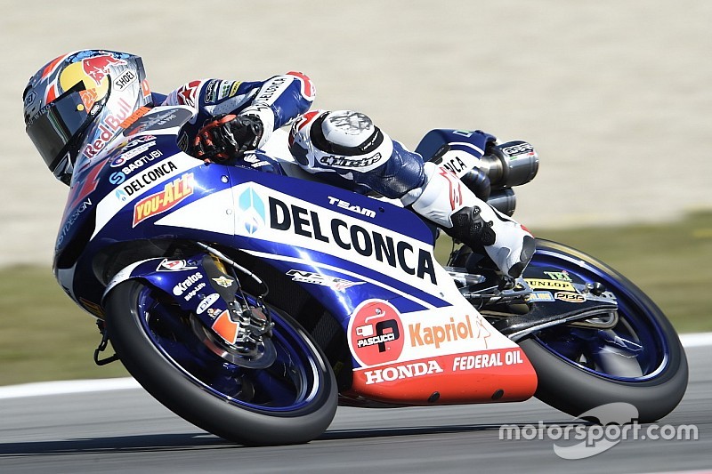 Moto3 Brno: Di Giannantonio wint schitterende groepsrace