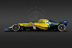 A 2018-as futball VB festései az F1-es autókon