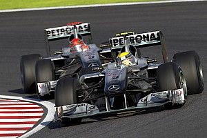 Rosberg had aanvankelijk angst voor Michael Schumacher