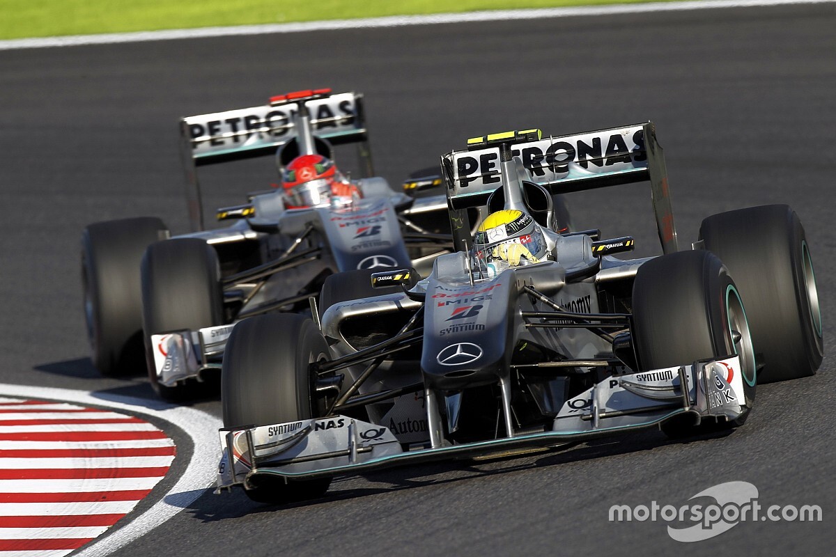 Rosberg obawiał się Schumachera