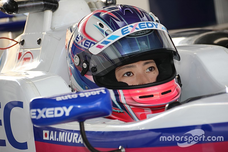 F3唯一の女性ドライバー、三浦愛「来年はランク4位、マカオF3が目標」