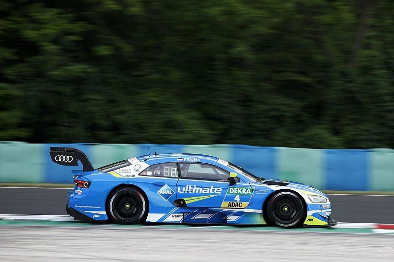 DTM Hungaroring: Yağmurlu antrenmanlarda Frijns lider