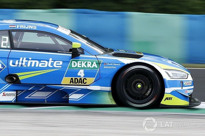 Hungaroring, Libere 2: Frijns svetta sotto il diluvio