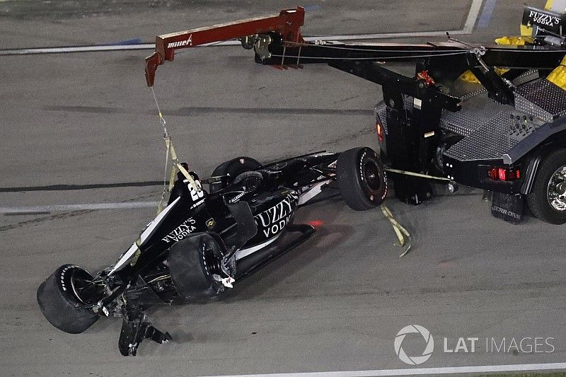 Ed Carpenter, Ed Carpenter Racing Chevrolet, crash