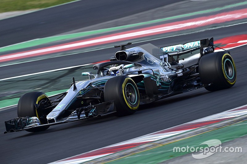 Tes Barcelona: Bottas pimpin pertengahan hari kedua