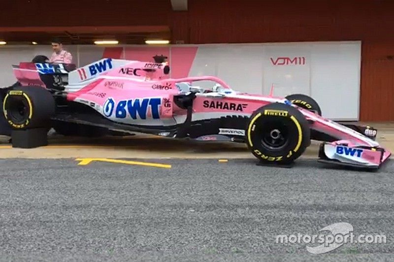 Force India desvela el VJM11, su segunda “pantera rosa”
