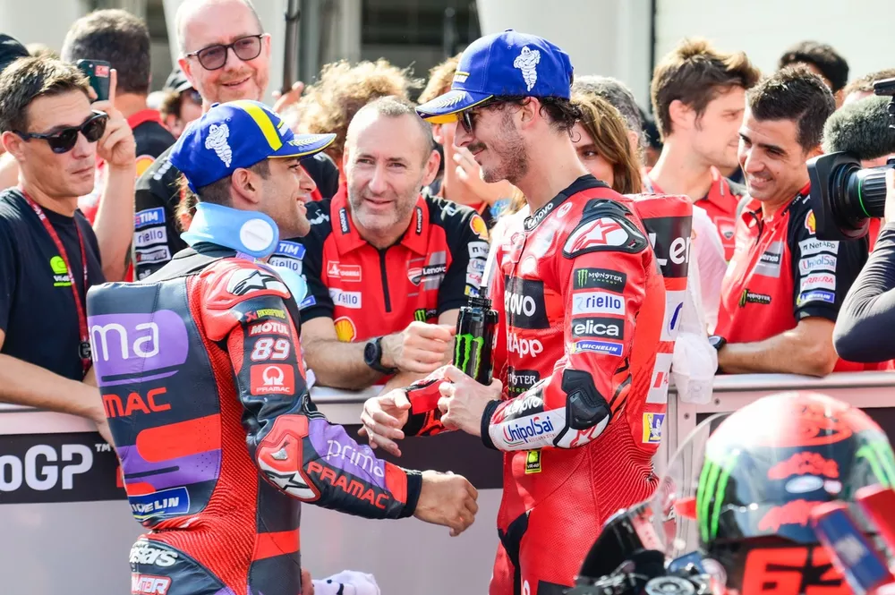 Francesco Bagnaia, Ducati Team, Jorge Martin, Pramac Racing