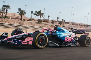 アルピーヌF1、2025年新車A525をバーレーンでシェイクダウン。「フィー