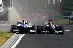 Ungarn 2010: Michael Schumacher vs. Rubens Barrichello