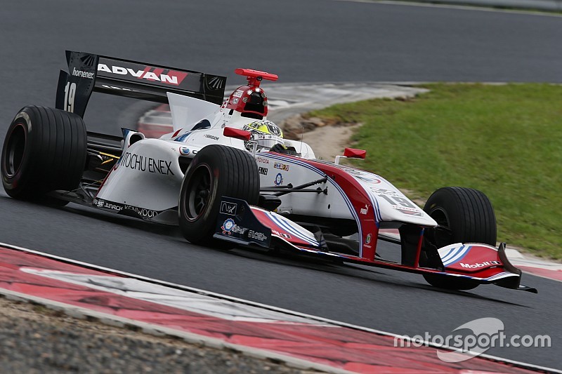 Okayama Super Formula: Sekiguchi beats Kobayashi in wet qualifying