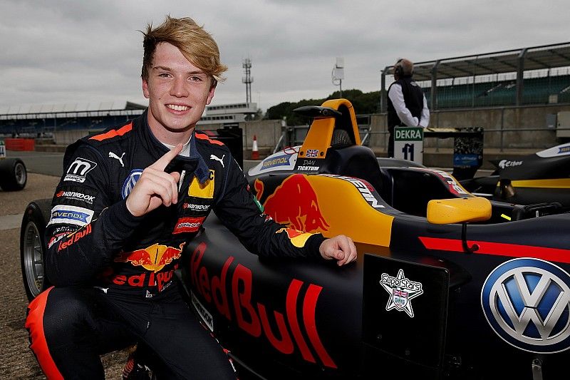 Racewinnaar Dan Ticktum, Motopark Dallara F317 - Volkswagen