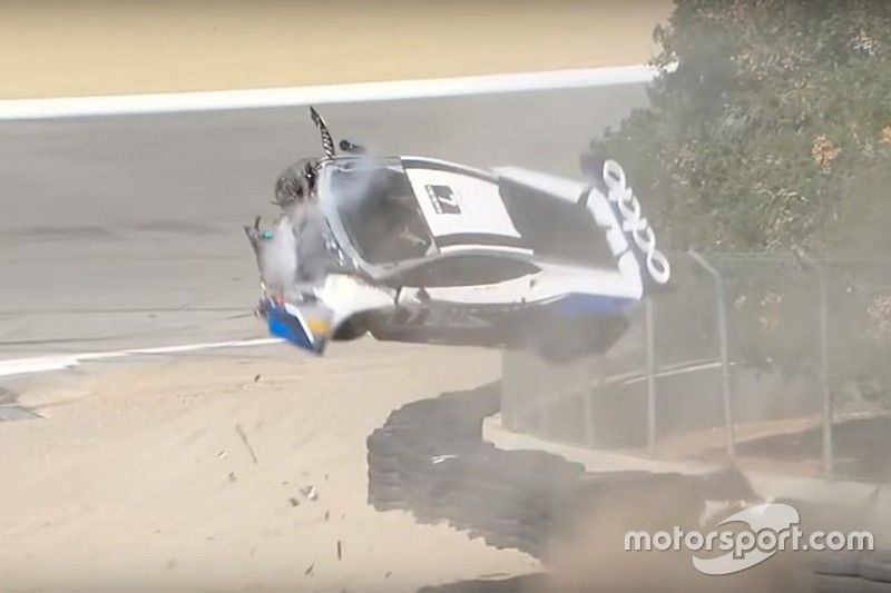 Sheena Monk habló sobre su accidente en Laguna Seca