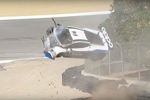 Sheena Monk habló sobre su accidente en Laguna Seca