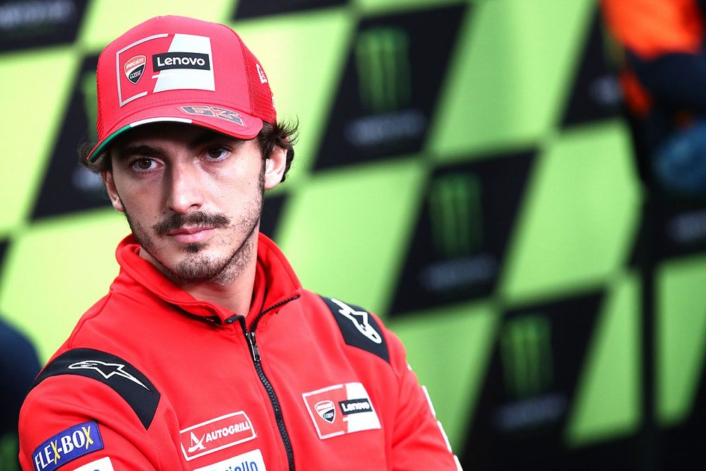 Bagnaia: "Gomma non buona a Silverstone, ma Michelin fa il possibile"