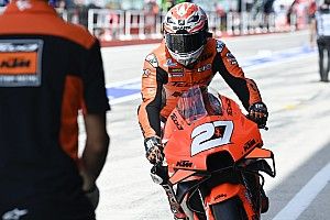 KTM: Lecuona a piedi è furioso, Petrucci più filosofico