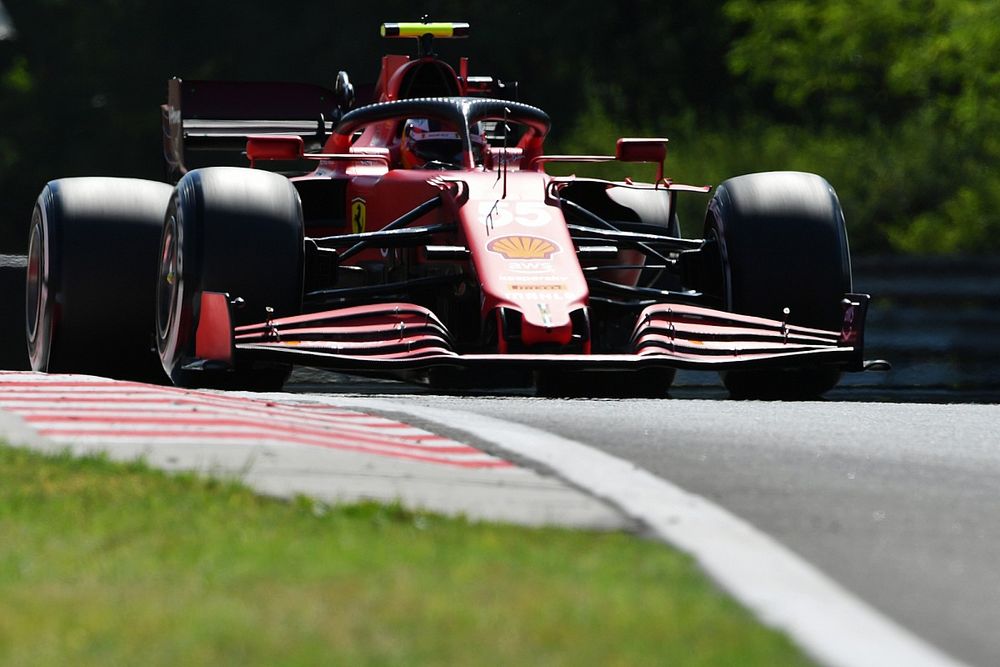 Sainz: "Sapevamo che la Ferrari avrebbe sofferto in Ungheria"