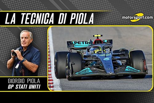 Video F1 | Piola: "L'ala della Mercedes sta diventando un giallo"
