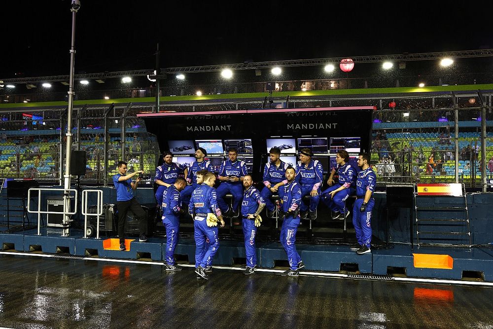 F1 - Alpine y las "medidas preventivas" tras su doble abandono en Singapur