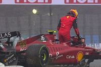 V&iacute;deo: accidente de Sainz y bandera roja en la salida de Jap&oacute;n