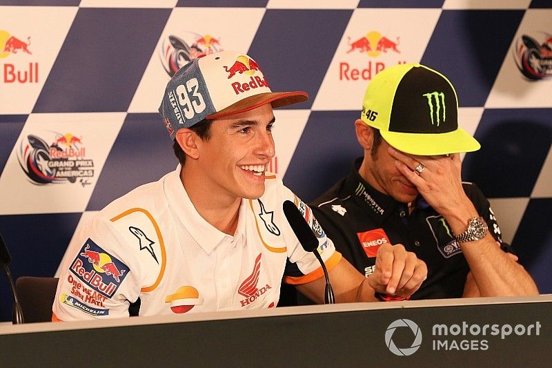 Marc Marquez, Repsol Honda Team, Valentino Rossi, Yamaha Factory Racing, Press Conference