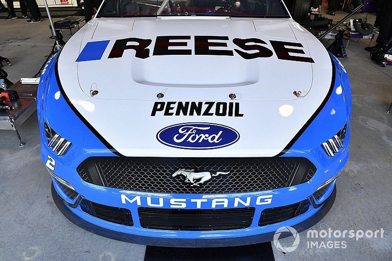 Brad Keselowski, Team Penske, Ford Mustang Reese/DrawTite