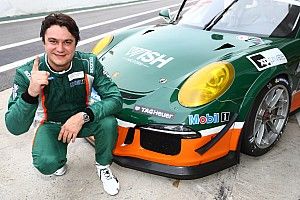 Porsche GT3: Lucas Salles comemora primeira pole na categoria, mas já está com a cabeça na corrida
