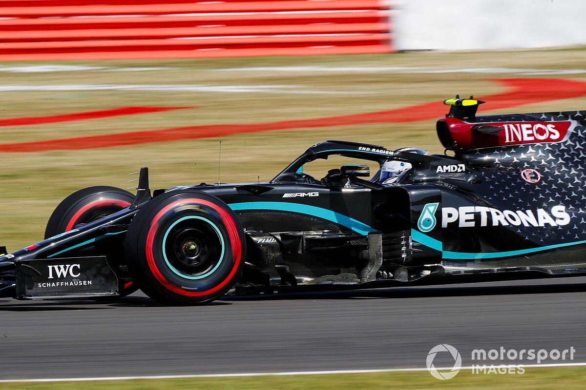 Bottas in pole nel GP 70° Anniversario