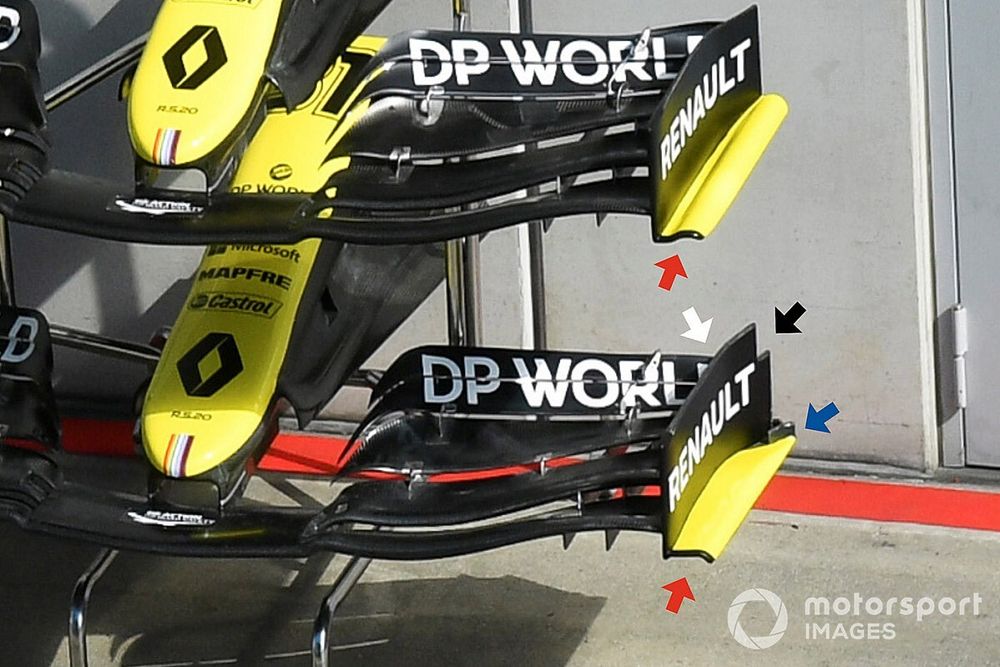 Технический брифинг: новое переднее крыло Renault RS20