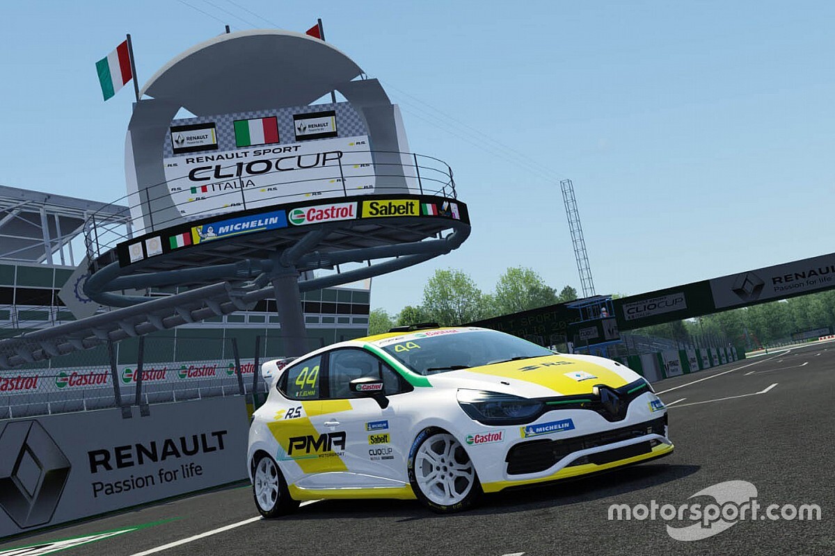 Clio Cup Italia: domenica parte la stagione eSport