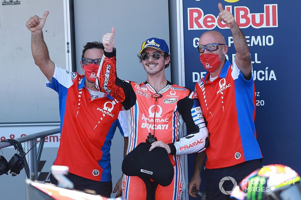 Bagnaia: "Voglio essere il più veloce sulla Ducati"