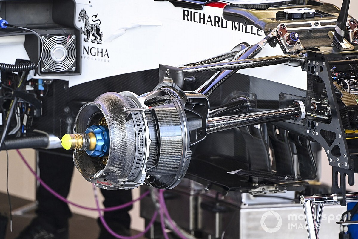 GALERÍA TÉCNICA: Novedades de los F1 desde la pista de Silverstone
