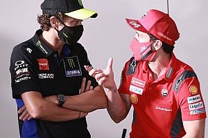 Rossi "happy" Dovizioso will be his final MotoGP team-mate