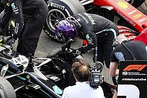 Hamilton culpa detritos na pista por falha dos pneus na última volta do GP da Grã-Bretanha