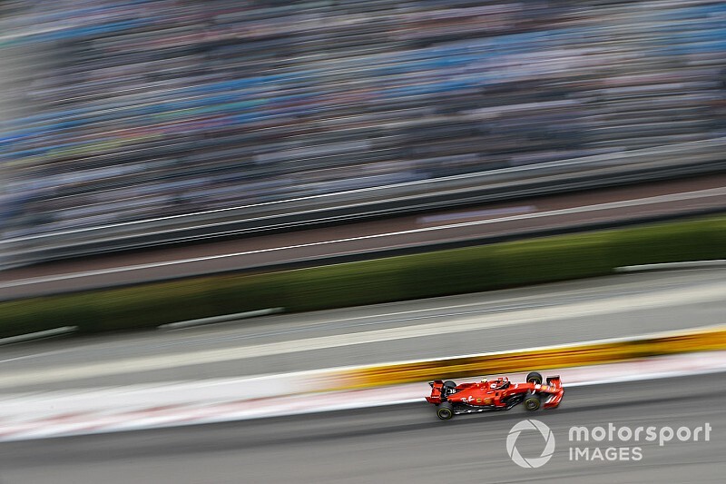 Leclerc llega a la clasificación de Rusia como máximo favorito