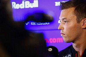 Kvyat "can't get too greedy" with Red Bull return hopes