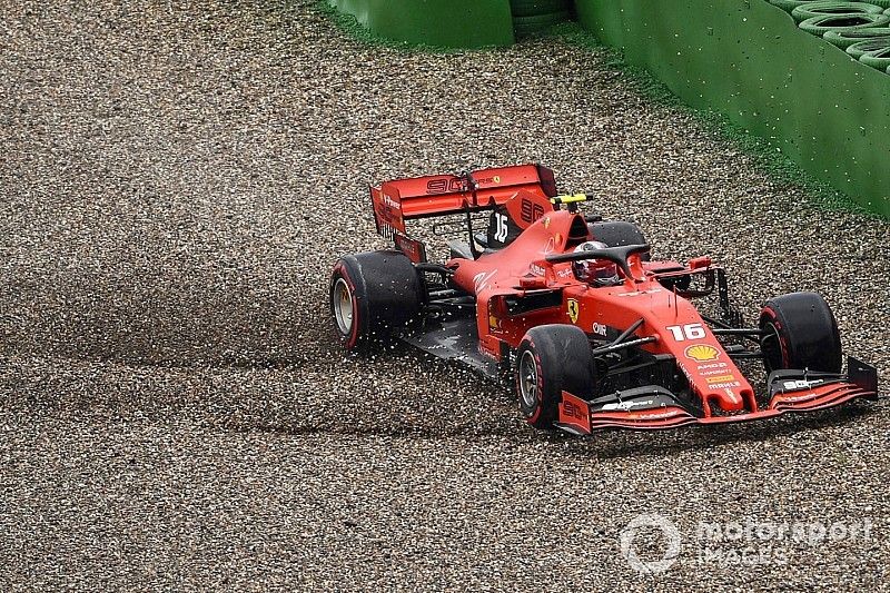 GALERIA: Veja acidentes de Leclerc, Hamilton e Hulkenberg na Alemanha quadro a quadro