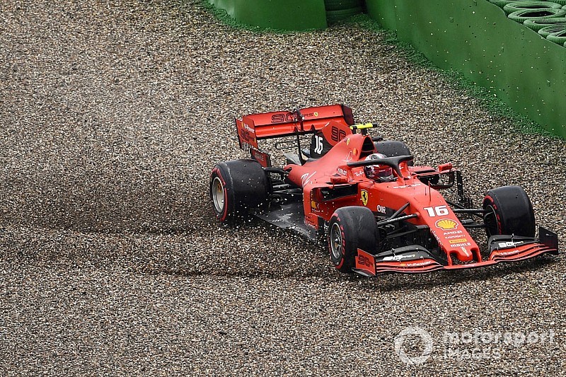 GALERIA: Veja acidentes de Leclerc, Hamilton e Hulkenberg na Alemanha quadro a quadro