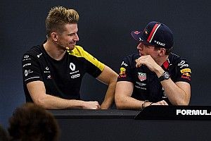 Hülkenberg is megy fifázni Verstappen szobájába
