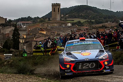 Sordo: "Me sorprenden los tiempos que se han hecho con los neumáticos de lluvia"