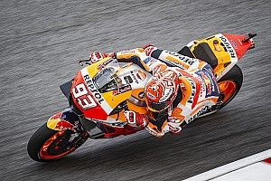 Sepang MotoGP: Marquez crashes, takes pole after rain delay