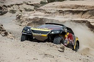 Trois crevaisons pour Loeb sur la quatrième étape