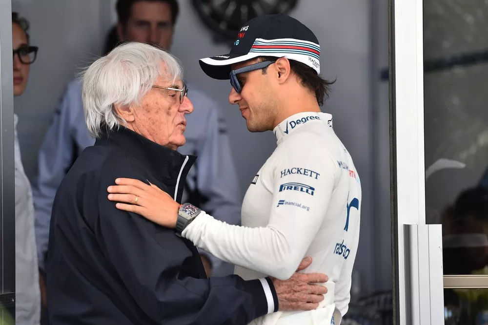 Bernie Ecclestone, Felipe Massa, Williams