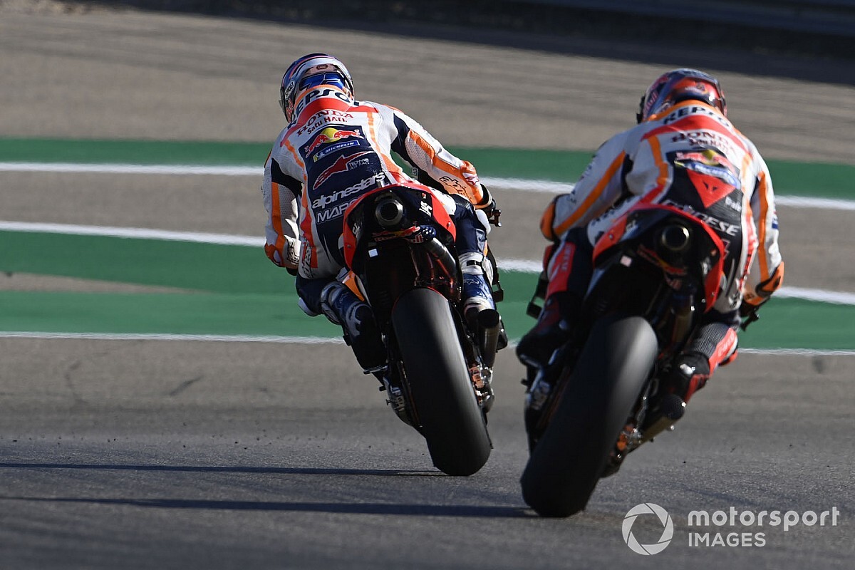 Ecco come Honda ha reso guidabile la moto di Marc Marquez
